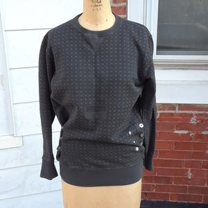 MENS Pharmacy Industry sz M Gray print Sweatshirt